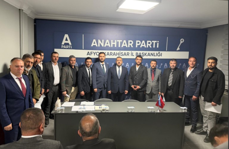 Anahtar Parti Afyonkarahisar İl Başkanlığımız, teşkilatlanma  Çalışmalarına Devam ediyiyor.