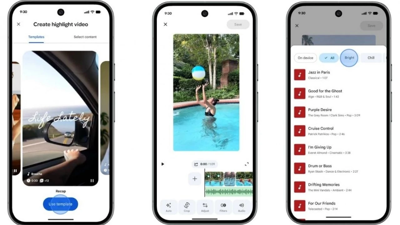 Google Fotoğraflar: Yeni Araçlarla Video Düzenleme Yenilendi
