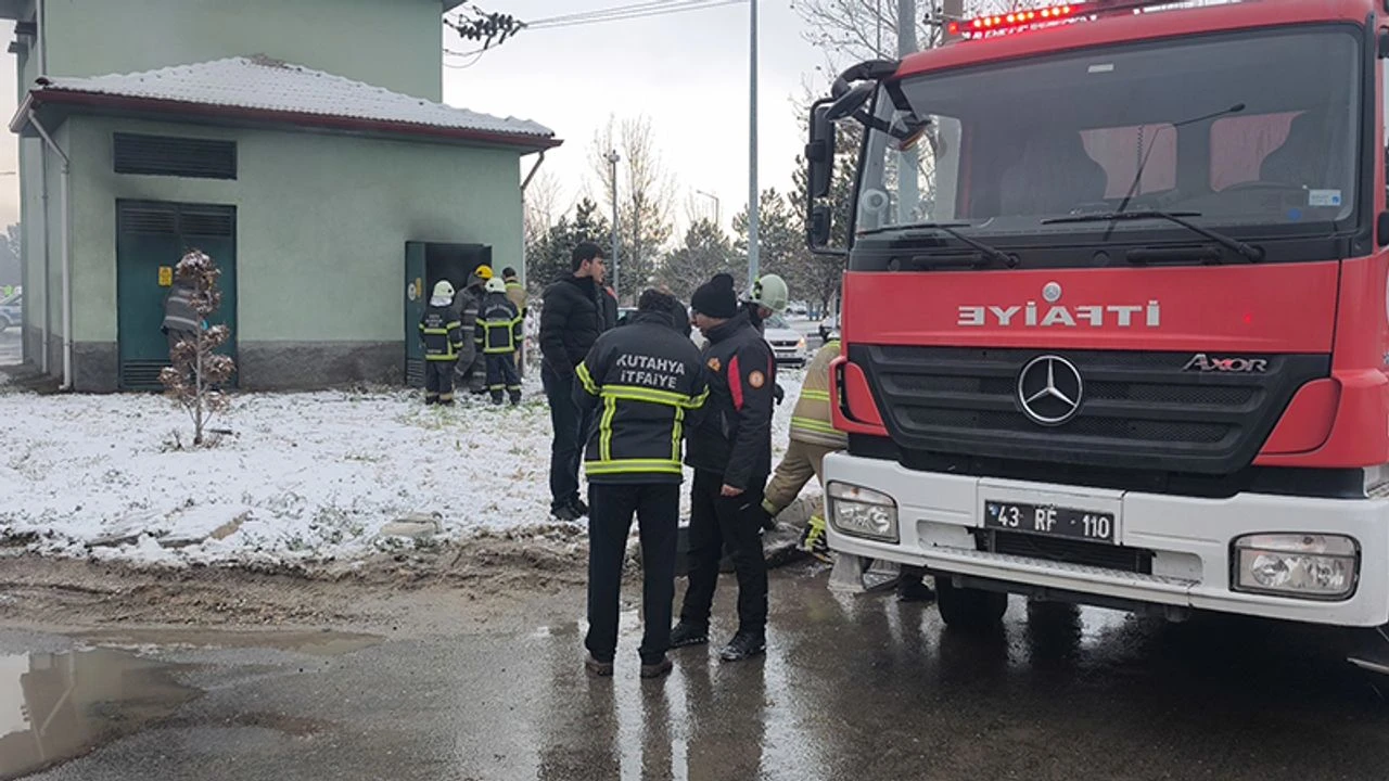 Kütahya’da trafo yangını korkuttu