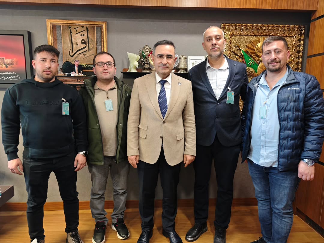 AFSÜ Sağlık-Sen Üniversite Şube Yönetimi AFSÜ'ye Misafir Oldu