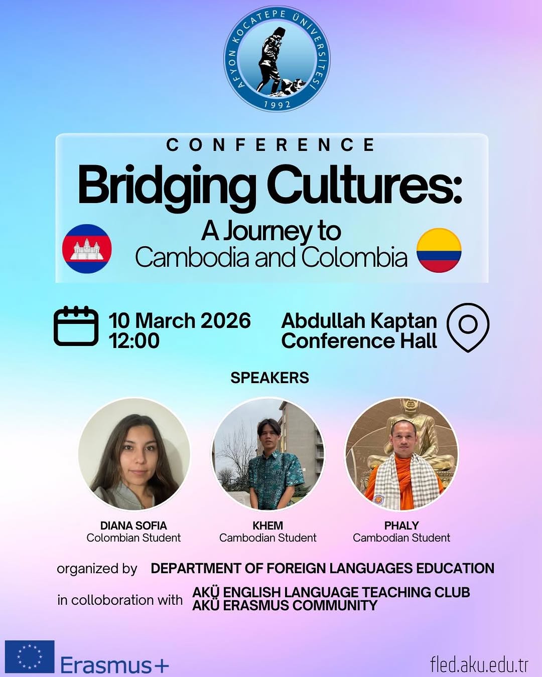 Afyon Kocatepe Üniversitesi Etkinliği: Kültürleri Bir Araya Getirmek