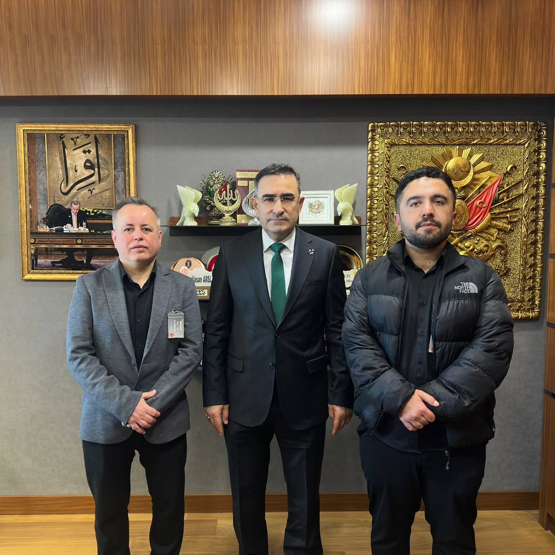 Afyonkarahisar AK Parti Milletvekili Dr. Hasan Arslan, Gazi Meclisinde Serdar Sezen ve Mücahit Şahin'i Ağırladı