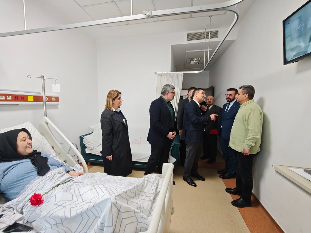 Afyonkarahisar AK Parti Milletvekili Dr. Hasan Arslan, Serap Yüzbaşı'na Geçmiş Olsun Ziyaretinde Bulundu