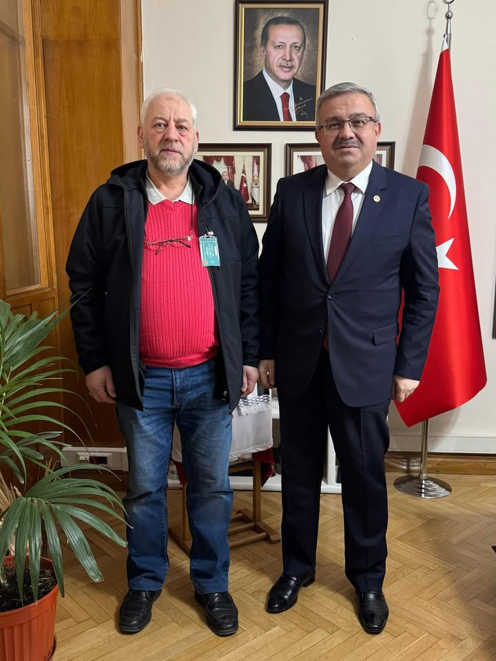 Afyonkarahisar Milletvekili TBMM'de Nurullah Çetin'i Ağırladı