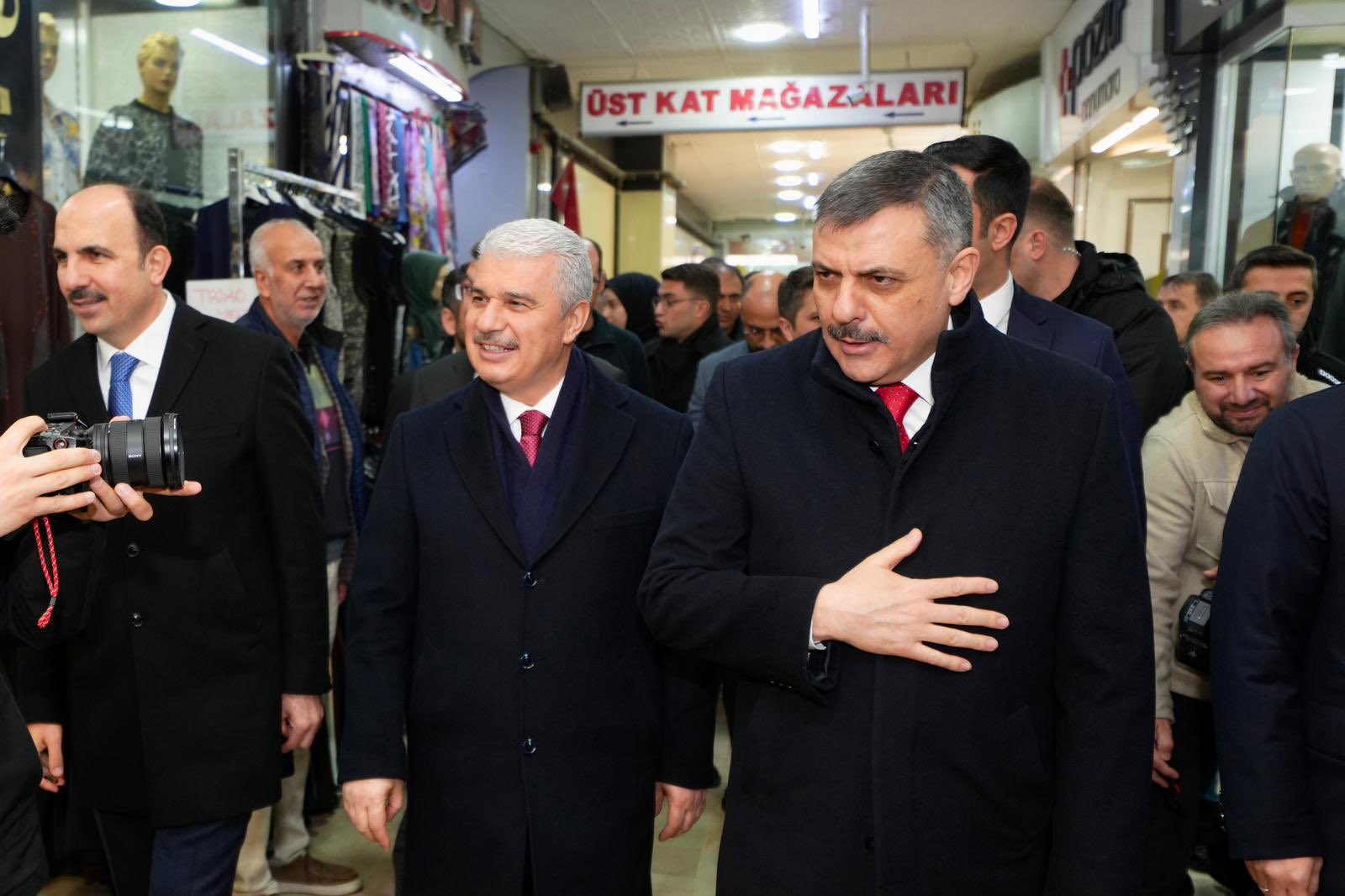 Bakan Çiftçi Konya'da Esnaf Ziyareti