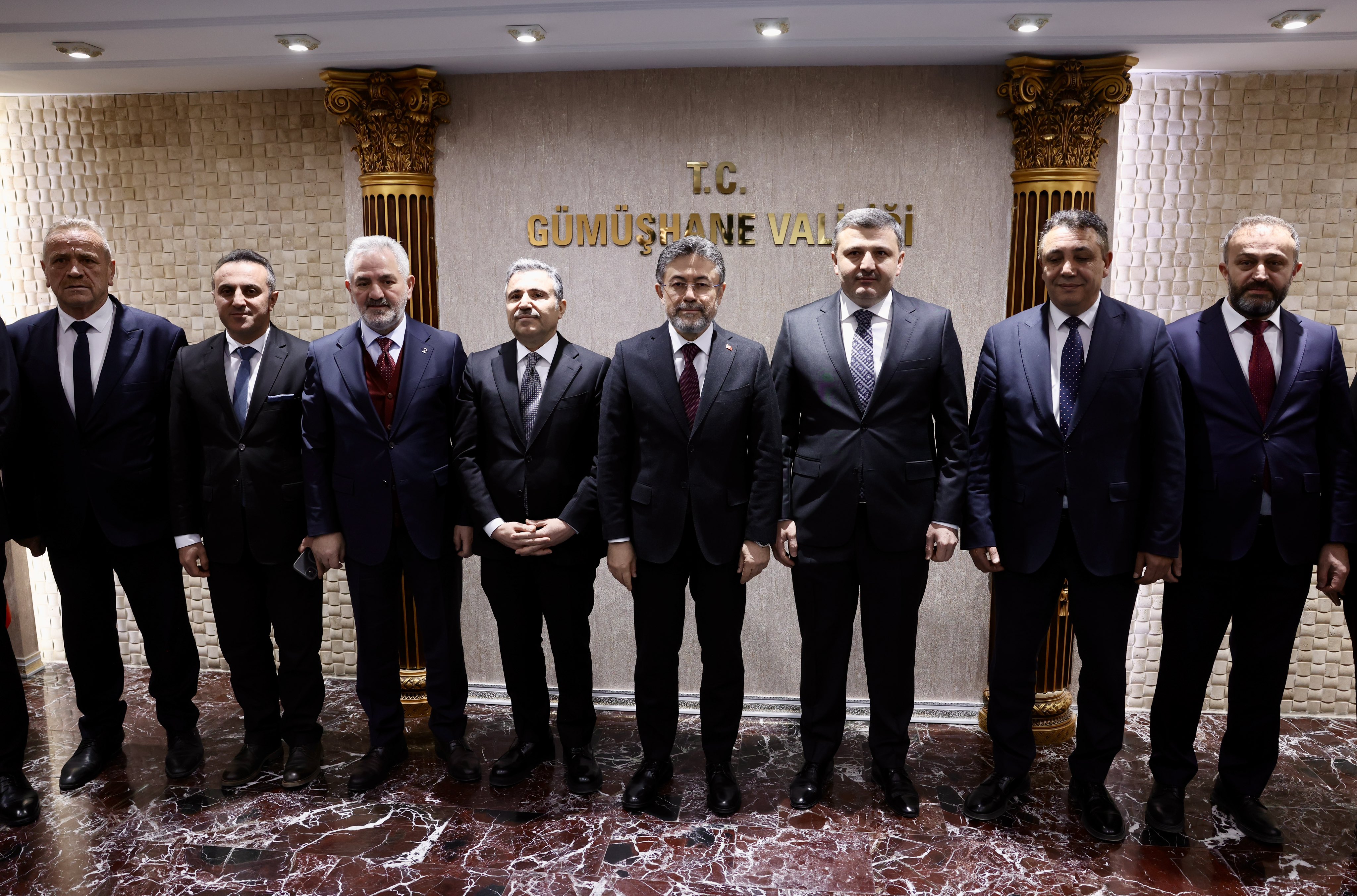 Bakan Yumaklı Gümüşhane'de