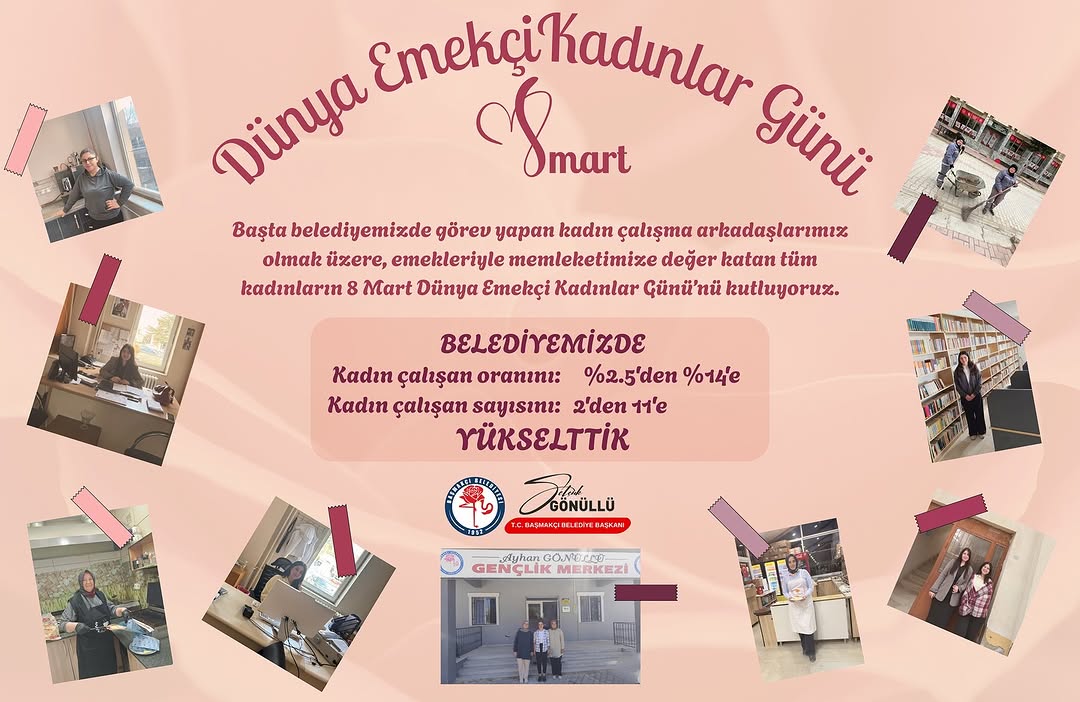 Başmakçı Belediye Başkanı Selcuk Gönüllü Kadınların Değerini Vurguladı