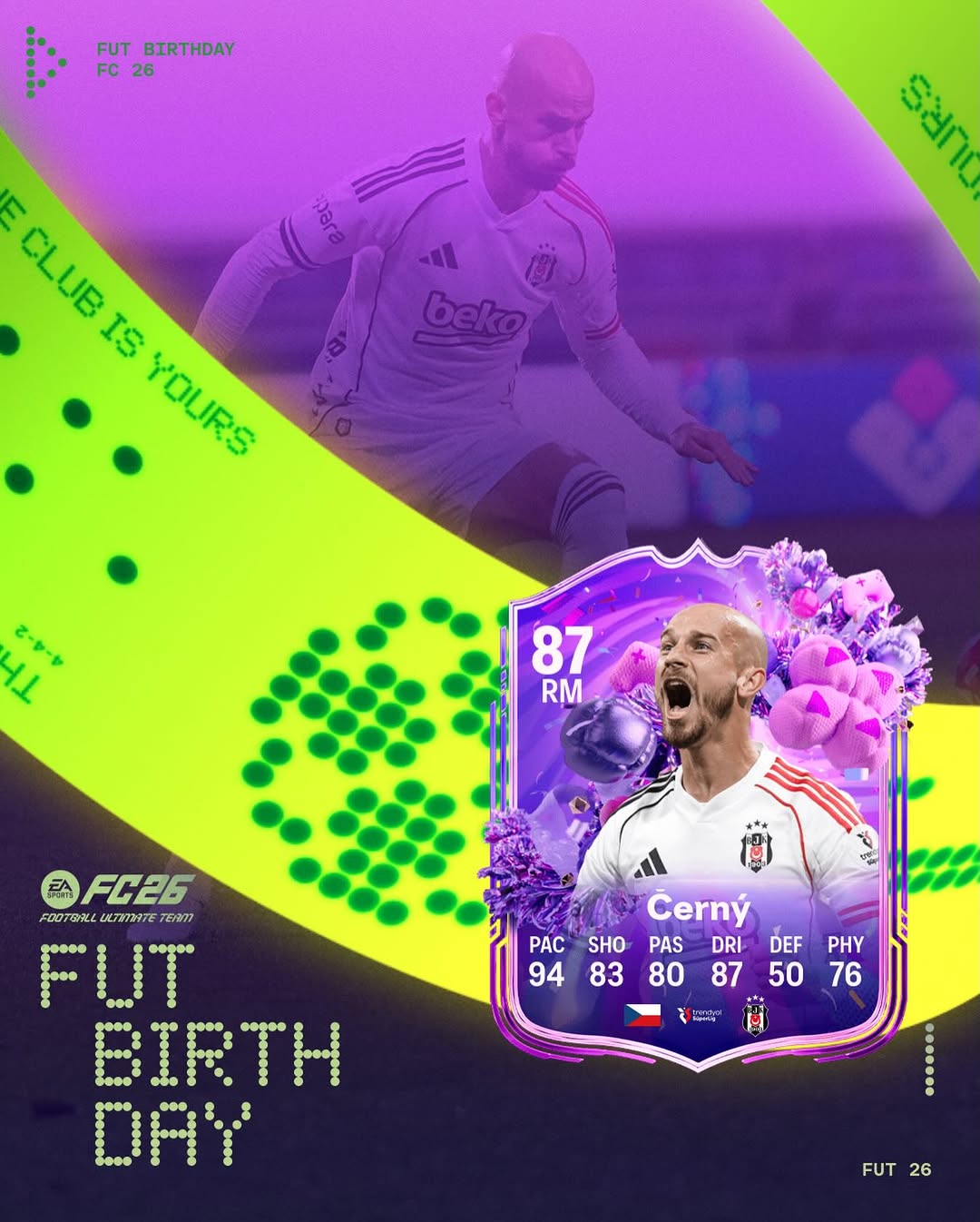 Beşiktaş Spor Kulübü, FUTBirthday ile 17. yılın heyecanını kutluyor!