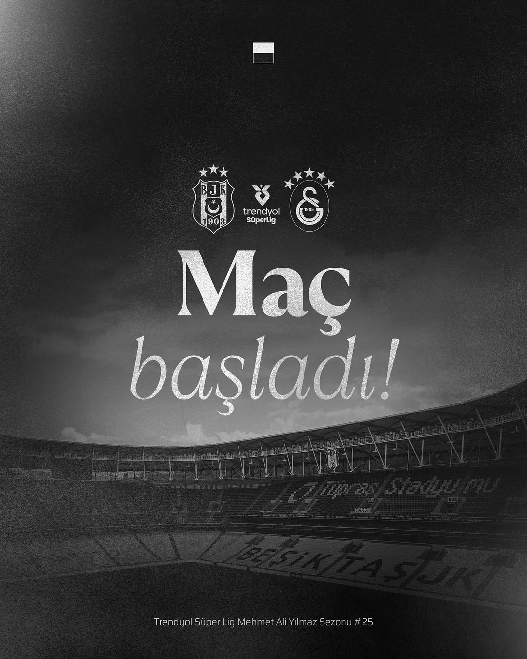 Beşiktaş - Galatasaray Derbisi Başladı!