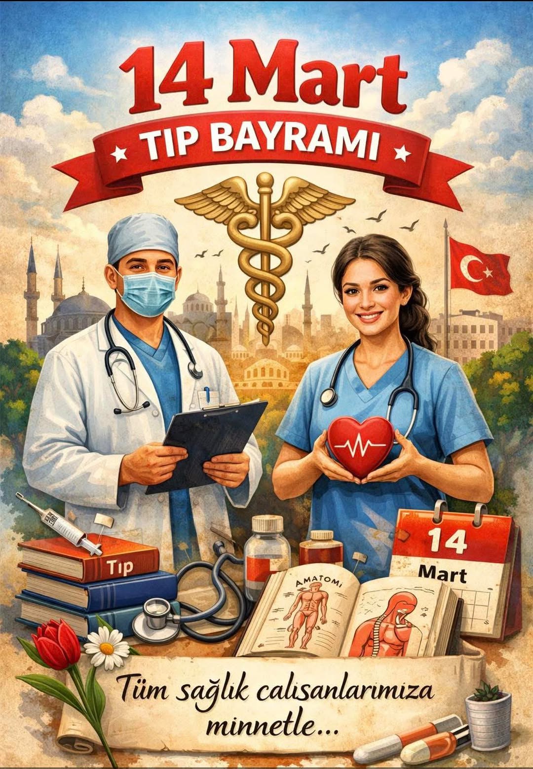 Bolvadin Belediye Başkanı Derviş Aynacı'dan Doktorların Tıp Bayramı Kutlaması