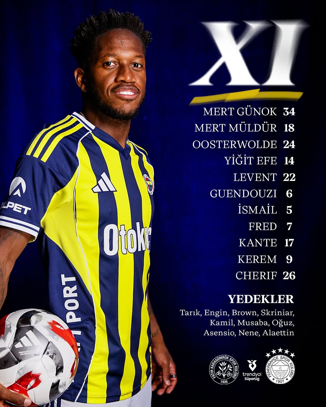 Fenerbahçe Maçında M. Fatih Karagümrük Karşısında İlk 11 Belli Oldu