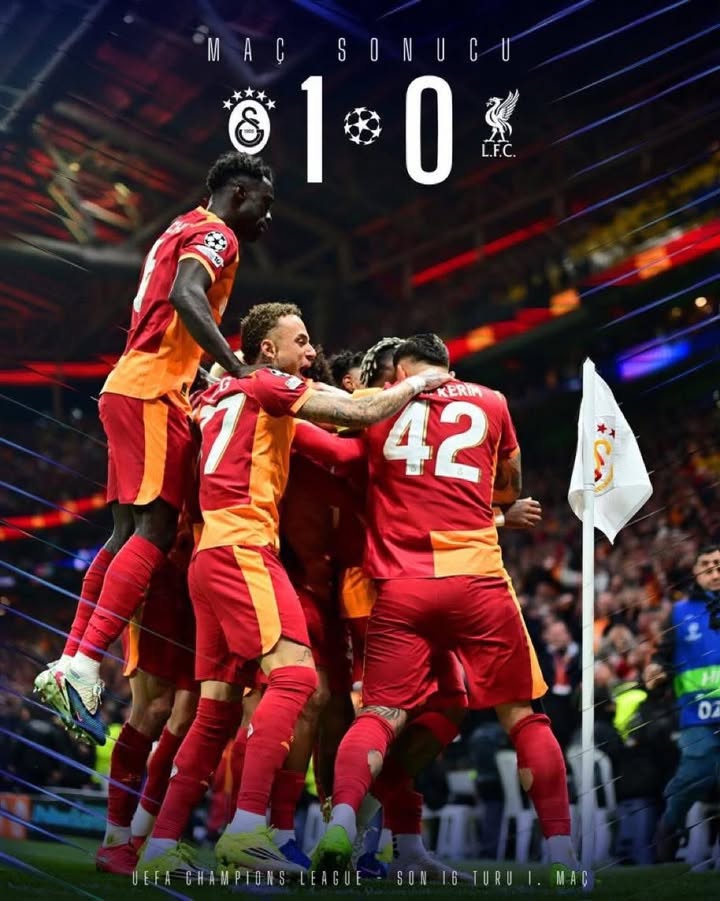 Galatasaray'ın Liverpool Karşısındaki Zaferi Kutlandı