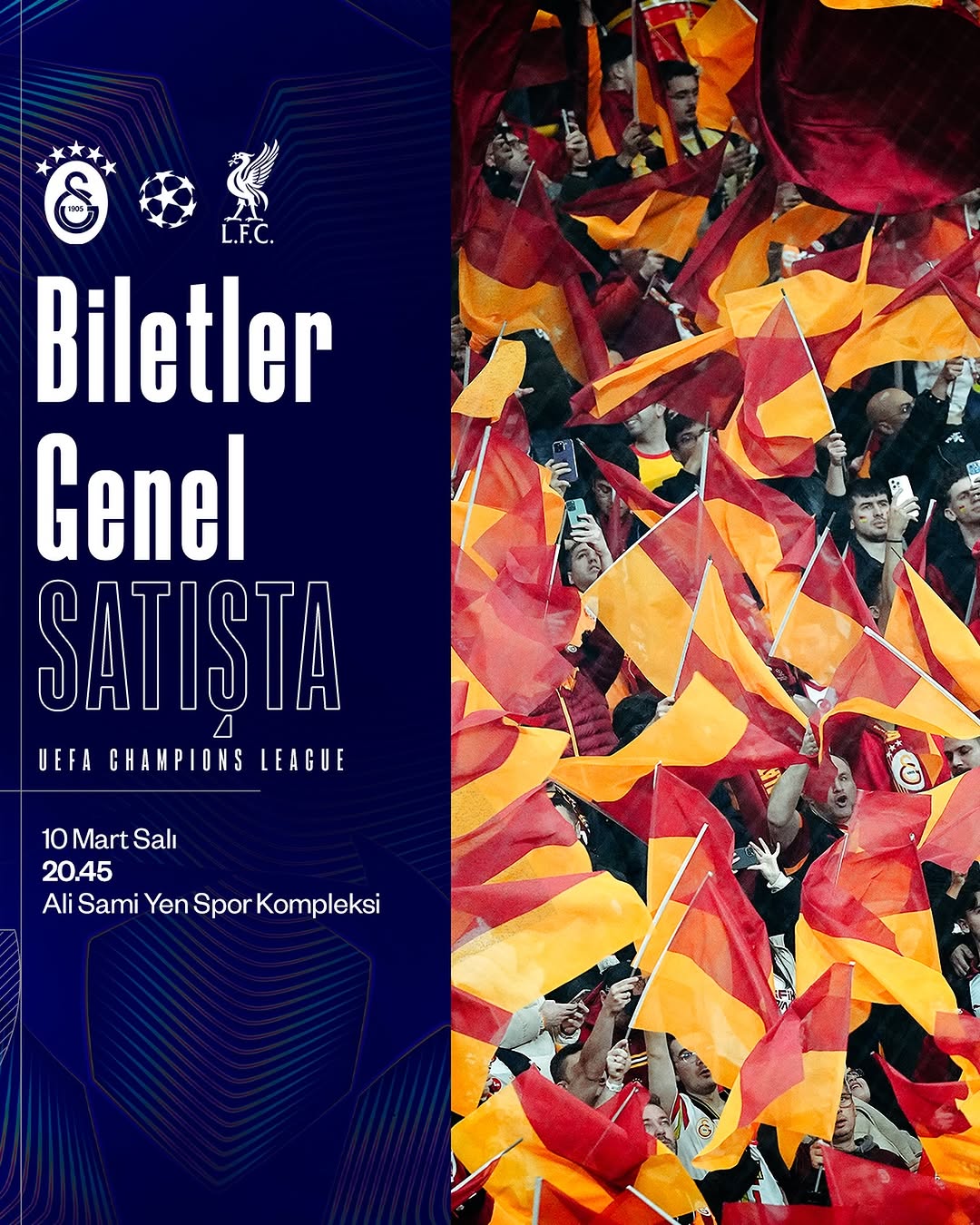 Galatasaray, Liverpool Maçı İçin Ali Sami Yen'de 50.000 Taraftarı Bekliyor!