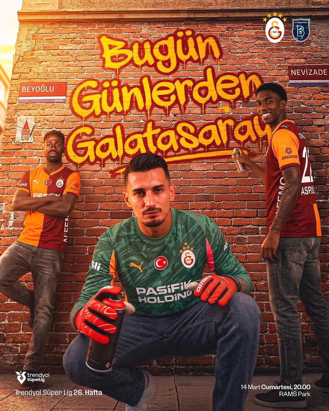 Galatasaray, Trendyol Süper Lig 2025-2026 Sezonunda RAMS Başakşehir ile Karşılaşacak