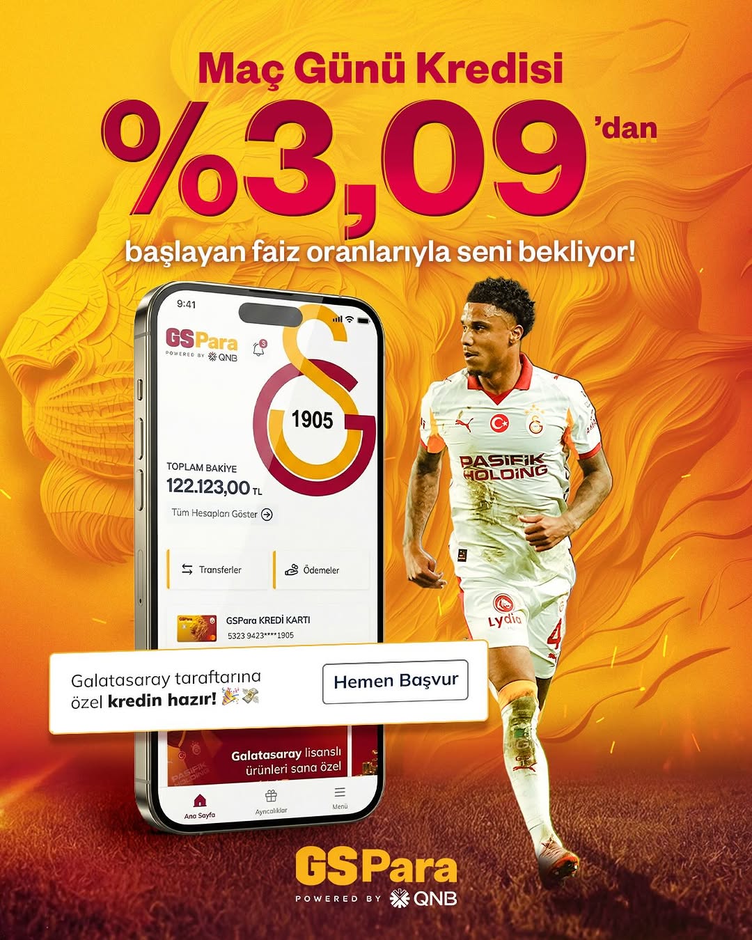 Galatasaraylılara Özel Maç Günü Fırsatı GSPara'da!