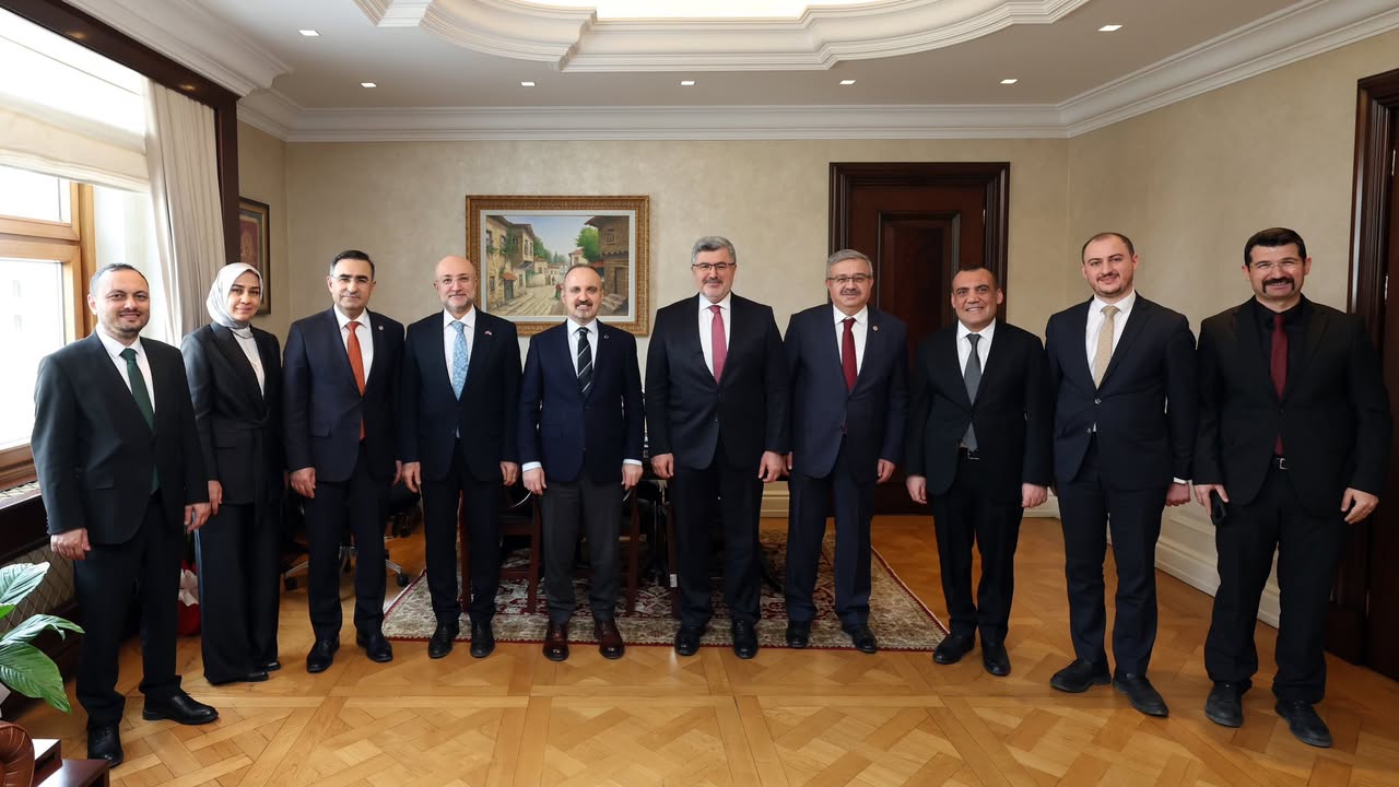 İçişleri Bakan Yardımcısı Bülent Turan'ı Ziyaret Etti