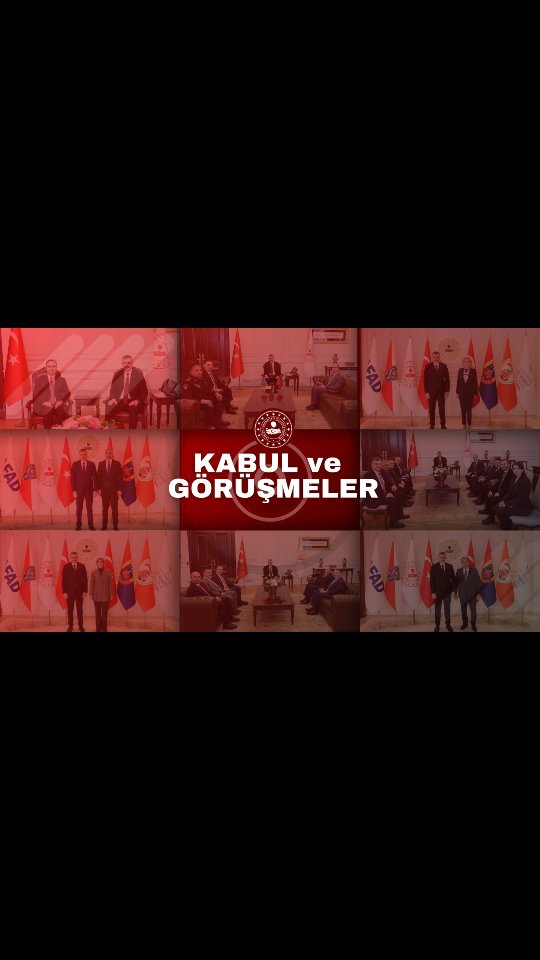 İçişleri Bakanı Mustafa Çiftçi'nin Kabul ve Görüşmeleri