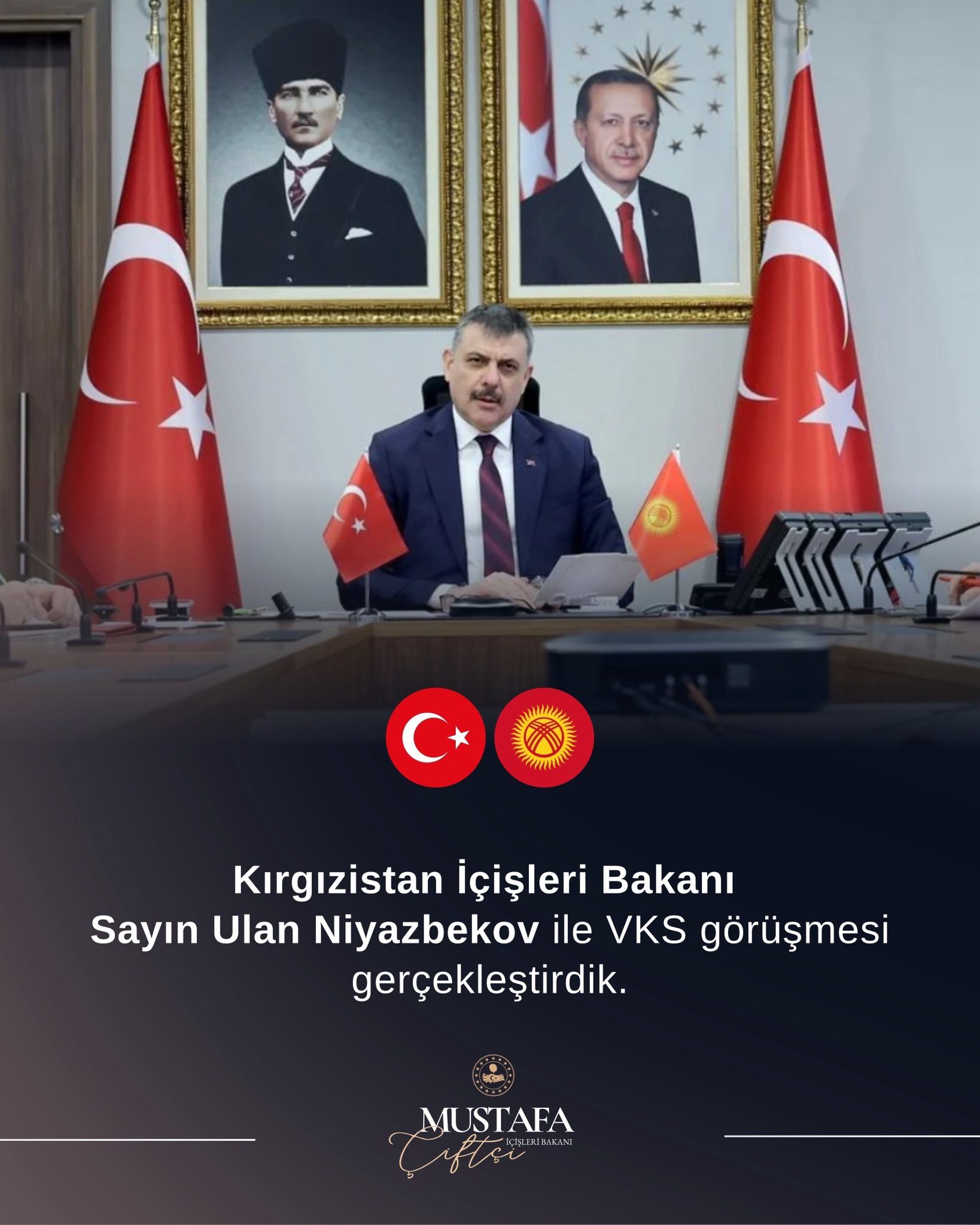 İçişleri Bakanları Görüştü
