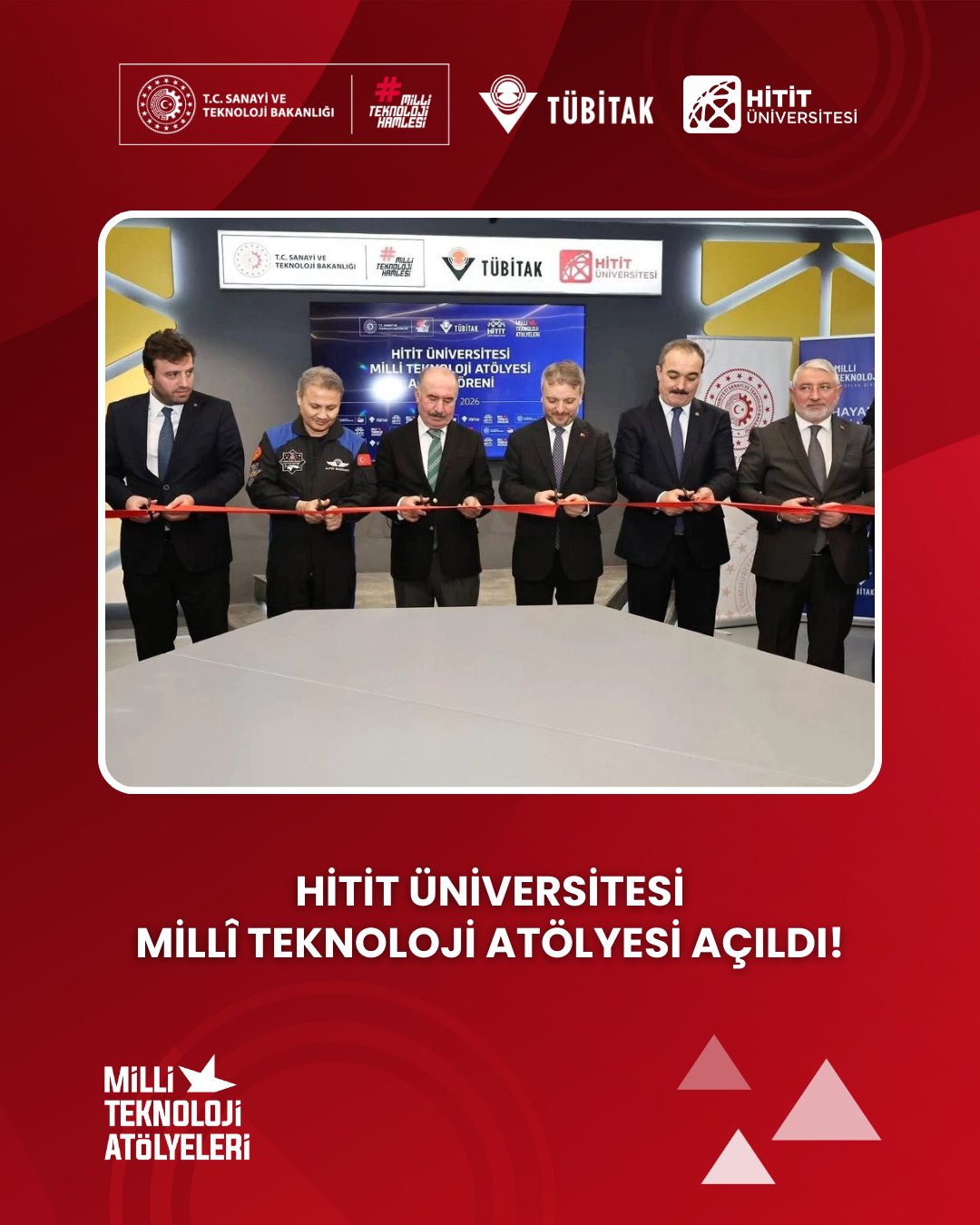Millî Teknoloji Atölyeleri Açıldı