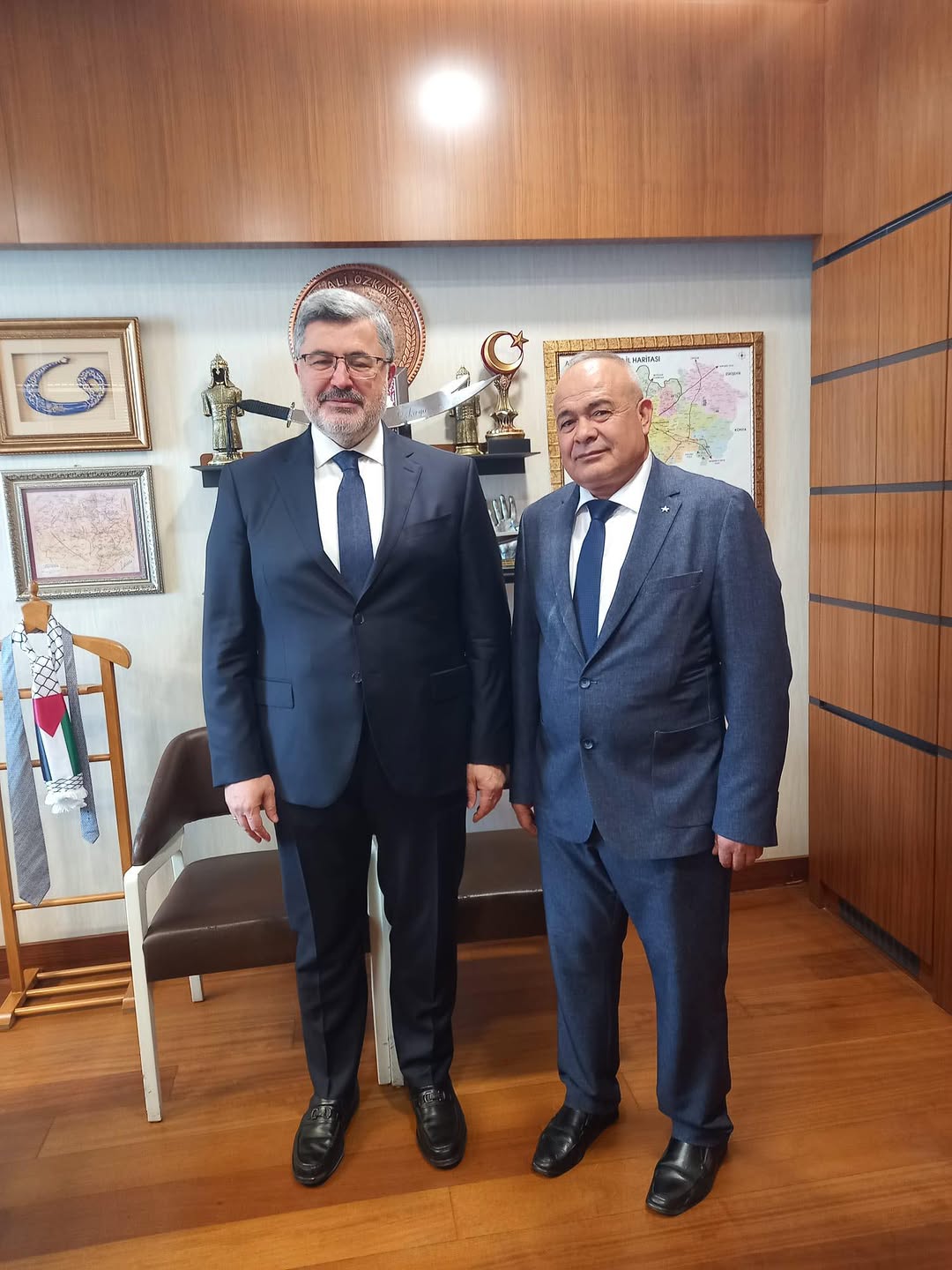 Sinanpaşa Kılıçarslan Belediye Başkan Vekilimiz Nurettin Yıldız’ı Gazi Meclisimizde Ağırladık