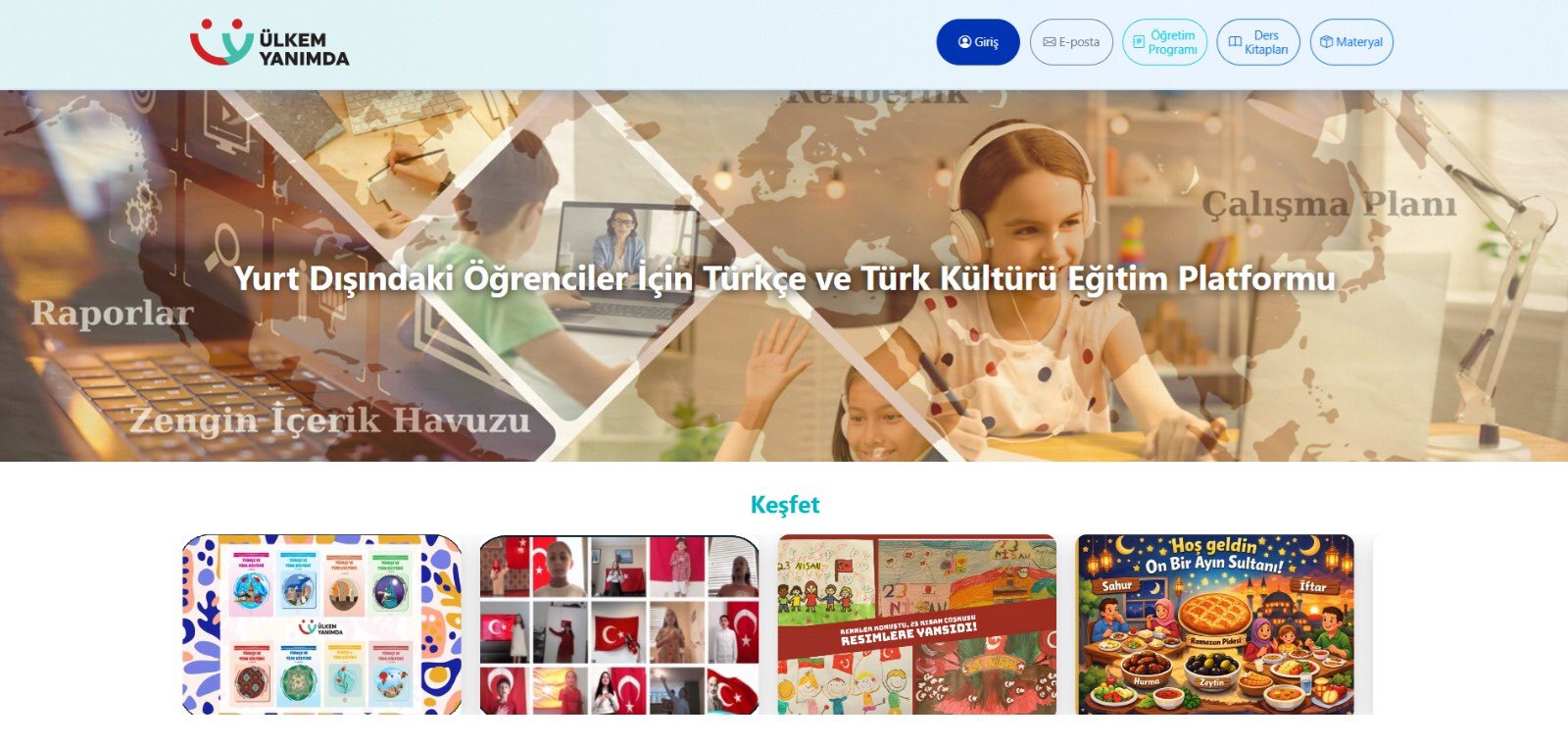 Türk Çocukları İçin Eğitim Platformu