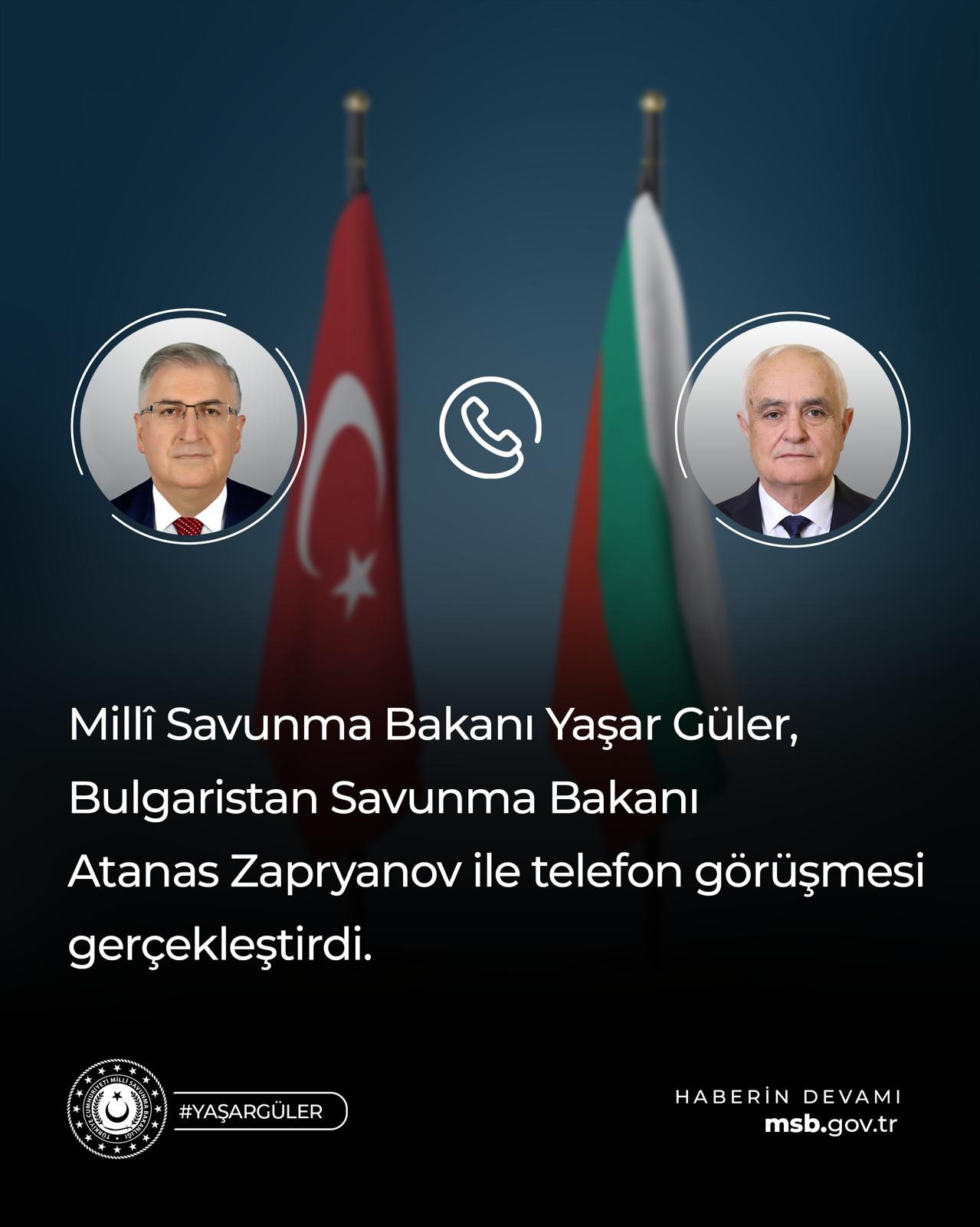 Türkiye-Bulgaristan Savunma Görüşmesi