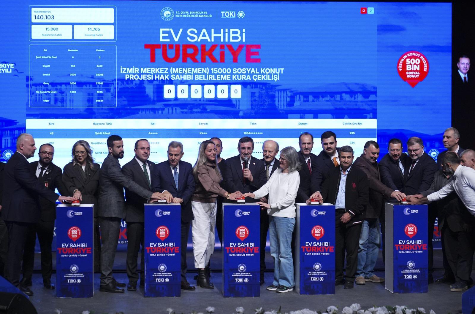 Yüzyılın Konut Projesi Kura Çekimi