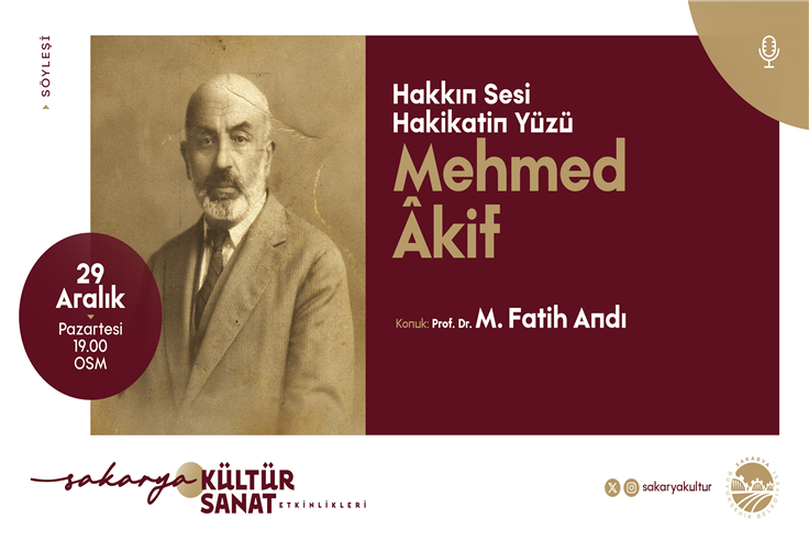 Aralık Takviminin Finali 'mehmed Akif' Söyleşisiyle Yapılıyor