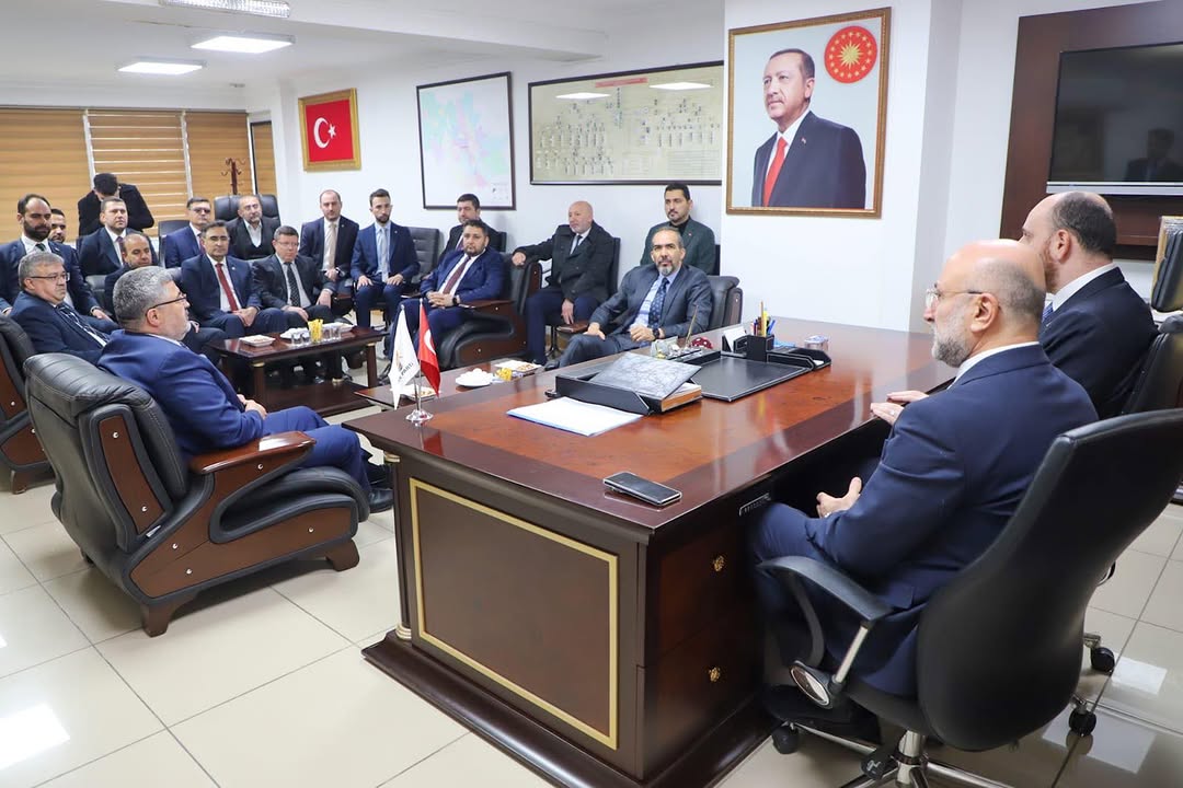 AK Parti Afyonkarahisar İl Başkanı Turgay Şahin'e Ziyaret