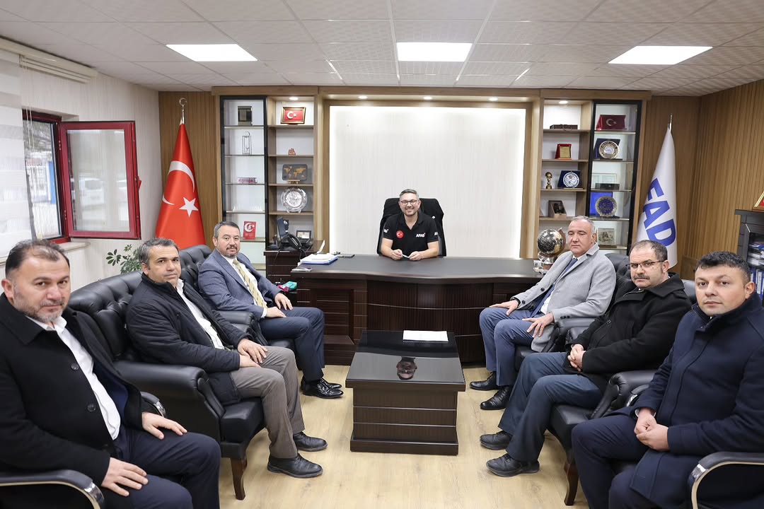 Afyonkarahisar İl Afet ve Acil Durum Müdürlüğü'ne Sandıklı Belediye Başkanı Adnan ÖZTAŞ Ziyareti