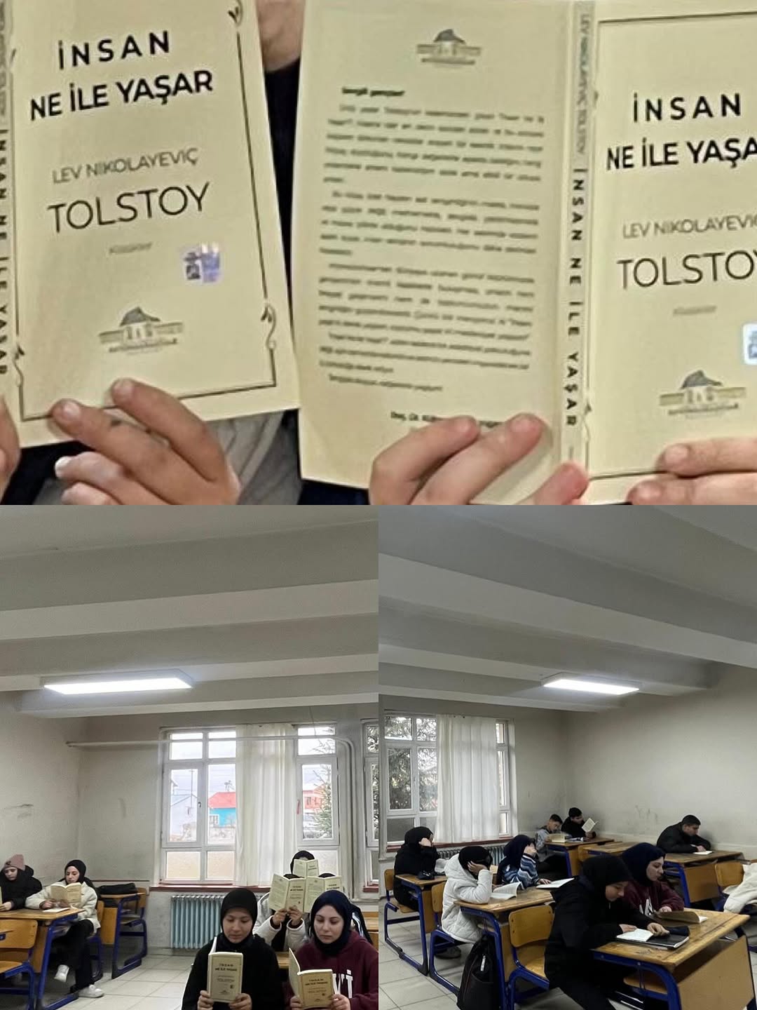 Döğer Anadolu Lisesi'nden Anlamlı Kitap Hediyesi için Teşekkür