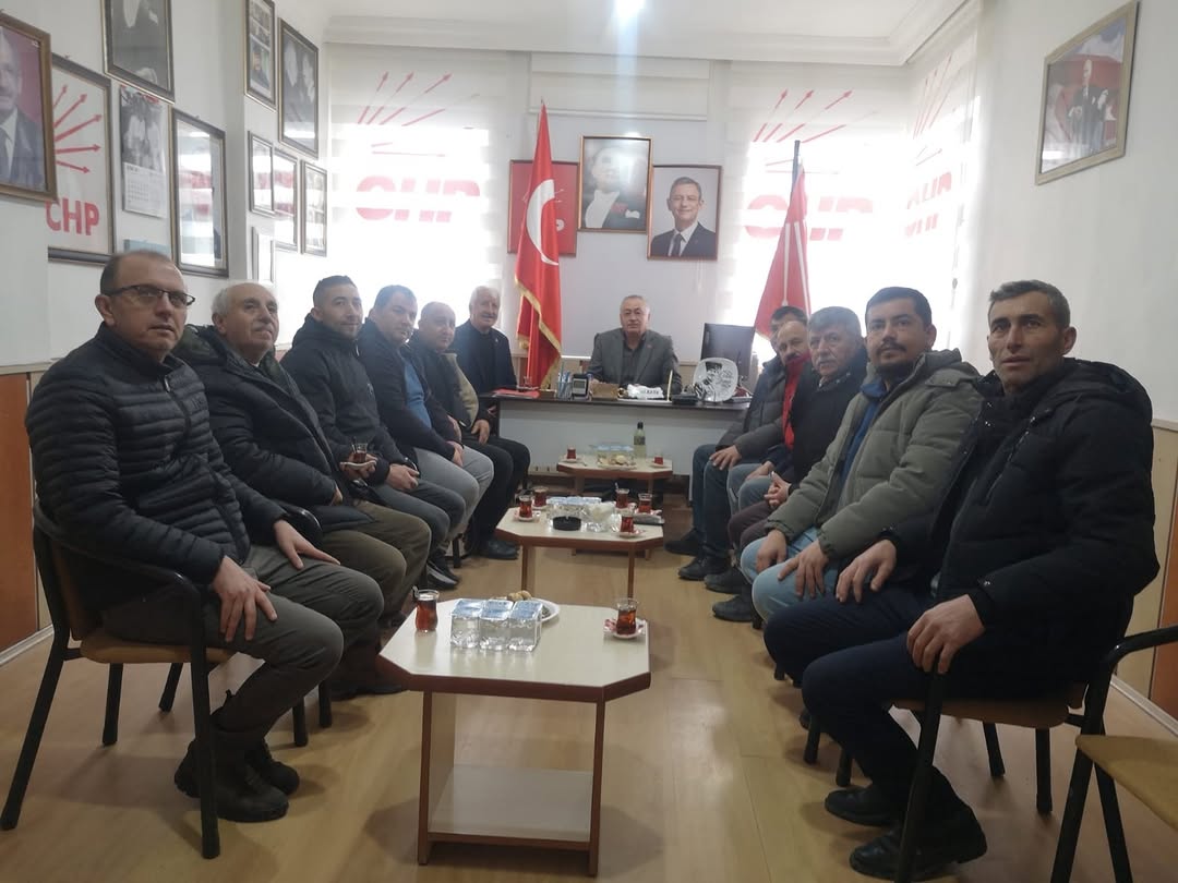 CHP Afyonkarahisar İl Başkanlığı'ndan Emirdağ İlçe Başkanlığı Ziyareti