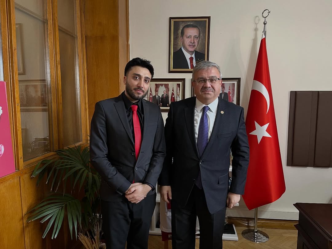 Ak Parti Milletvekili Ahmet Ayzit'i TBMM'de Ağırladı