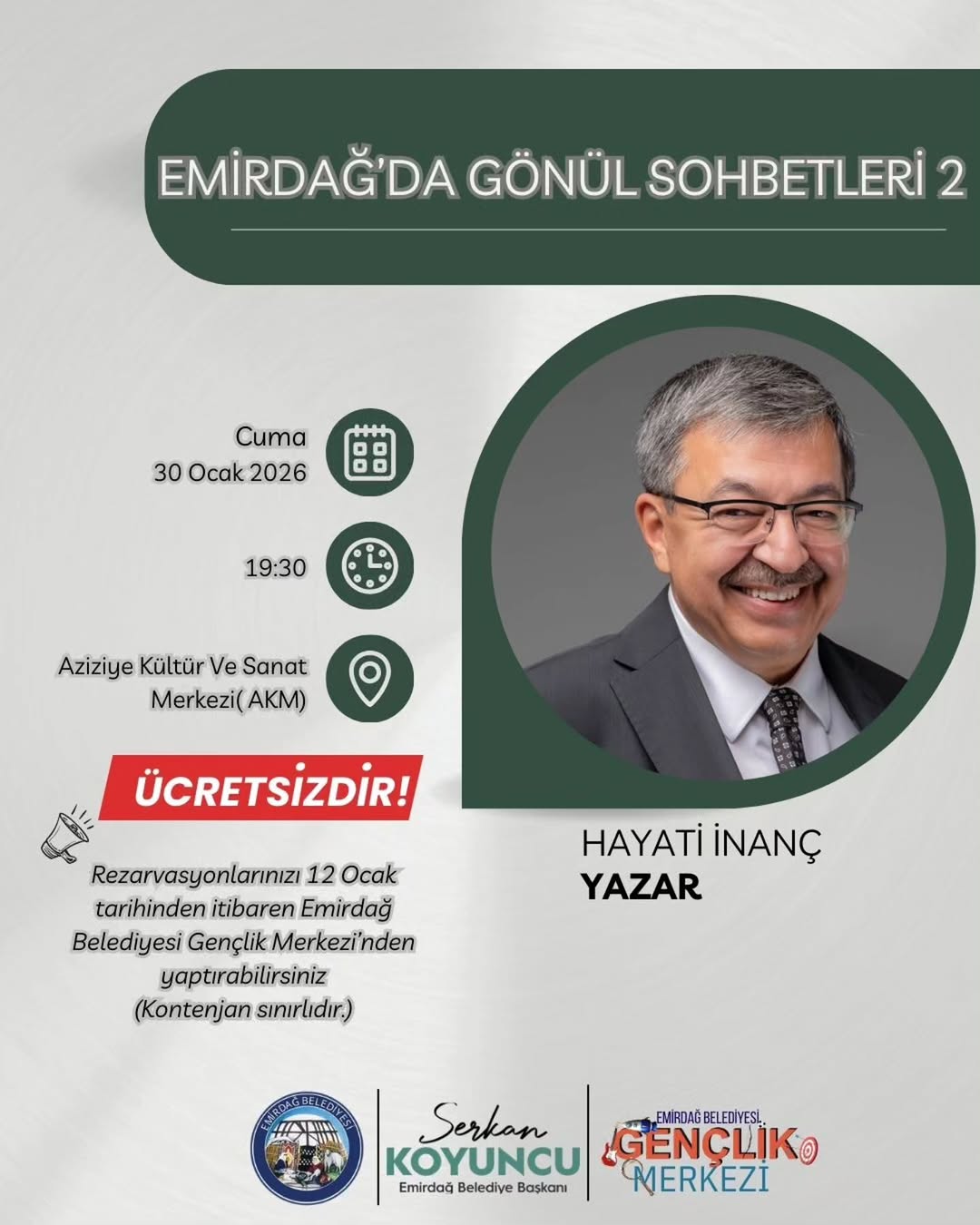 Emirdağ Belediye Başkanı Serkan Koyuncu'nun Gönül Sohbetleri Hakkındaki Açıklaması