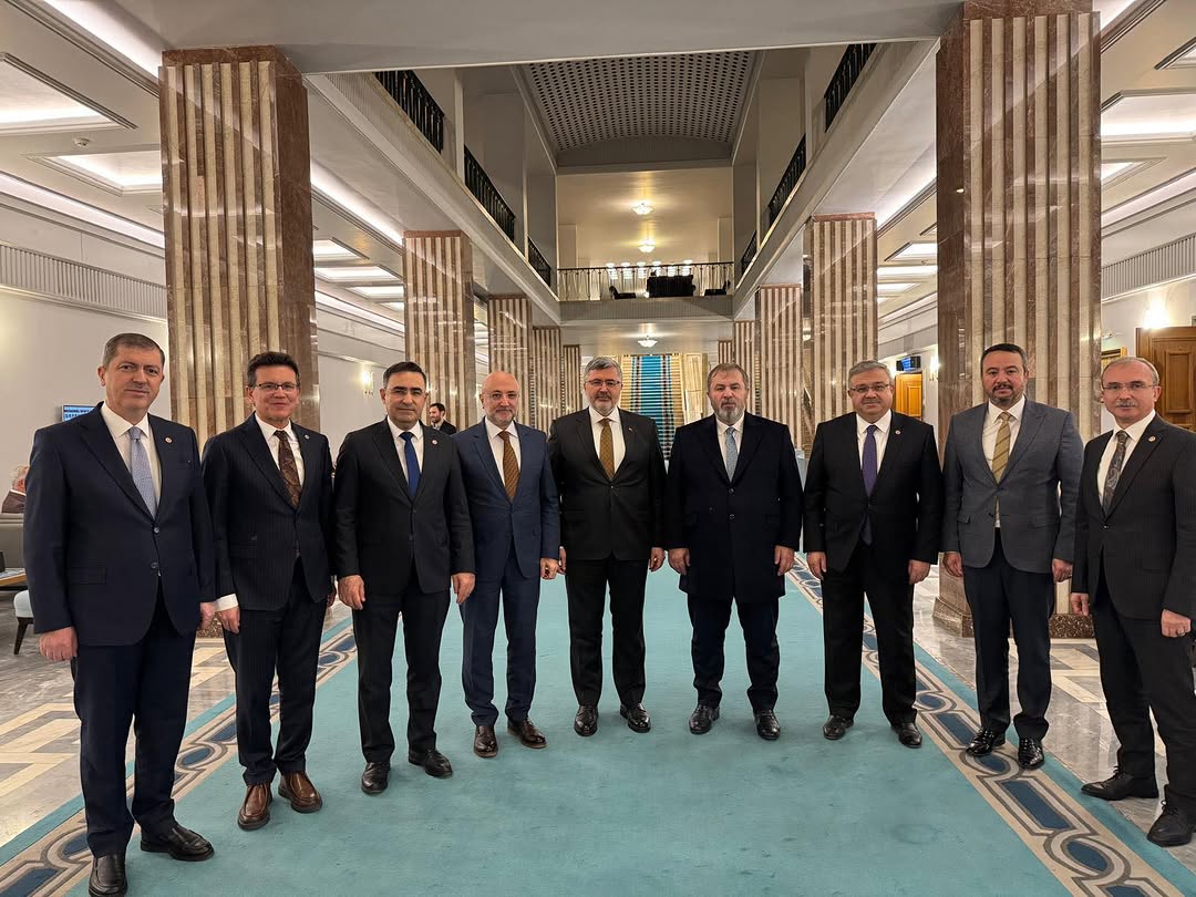 TBMM'de Sandıklı Belediye Başkanı Adnan Öztaş ve Vekiller İle Buluşma