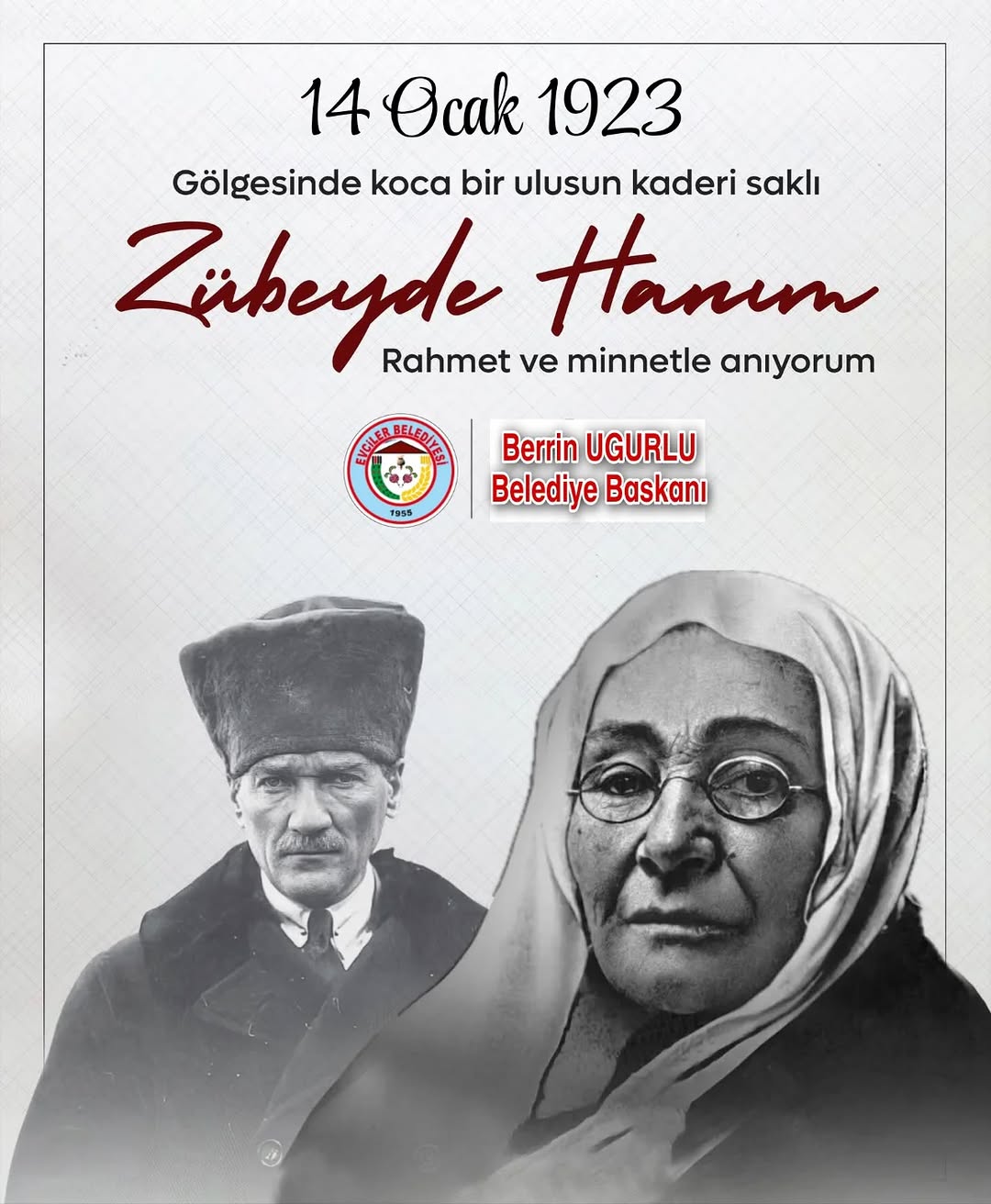 Mustafa Kemal Atatürk'ün Annesi Zübeyde Hanım Vefatının 103. Yılında Anıldı