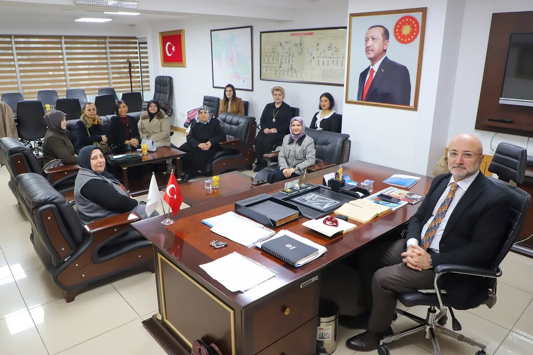 Afyonkarahisar İl Başkanlığı, Kadın ve Kültür ve Dayanışma Derneği Başkanı Rasime Fedakar'ı Ağırladı