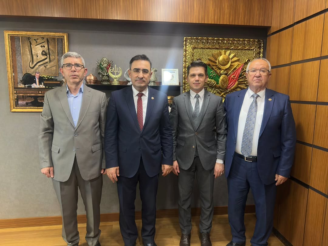 AK Parti Dazkırı İlçe Başkanı Ahmet Ali Özdemir ve Belediye Başkanı Fatih Çiçek Gazi Meclisinde Ağırlandı