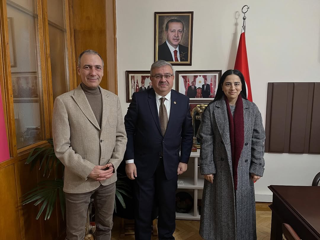 Ak Parti Milletvekili İbrahim Yurdunuseven, Mustafa Yıldız ve Sevil Solak'ı TBMM'de Ağırladı