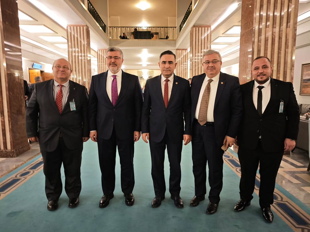 Ak Parti Afyonkarahisar Milletvekili Hasan Arslan, Gazi Meclisinde İhsaniye İlçesi Temsilcisi Oğuz Kaya'yı Ağırladı