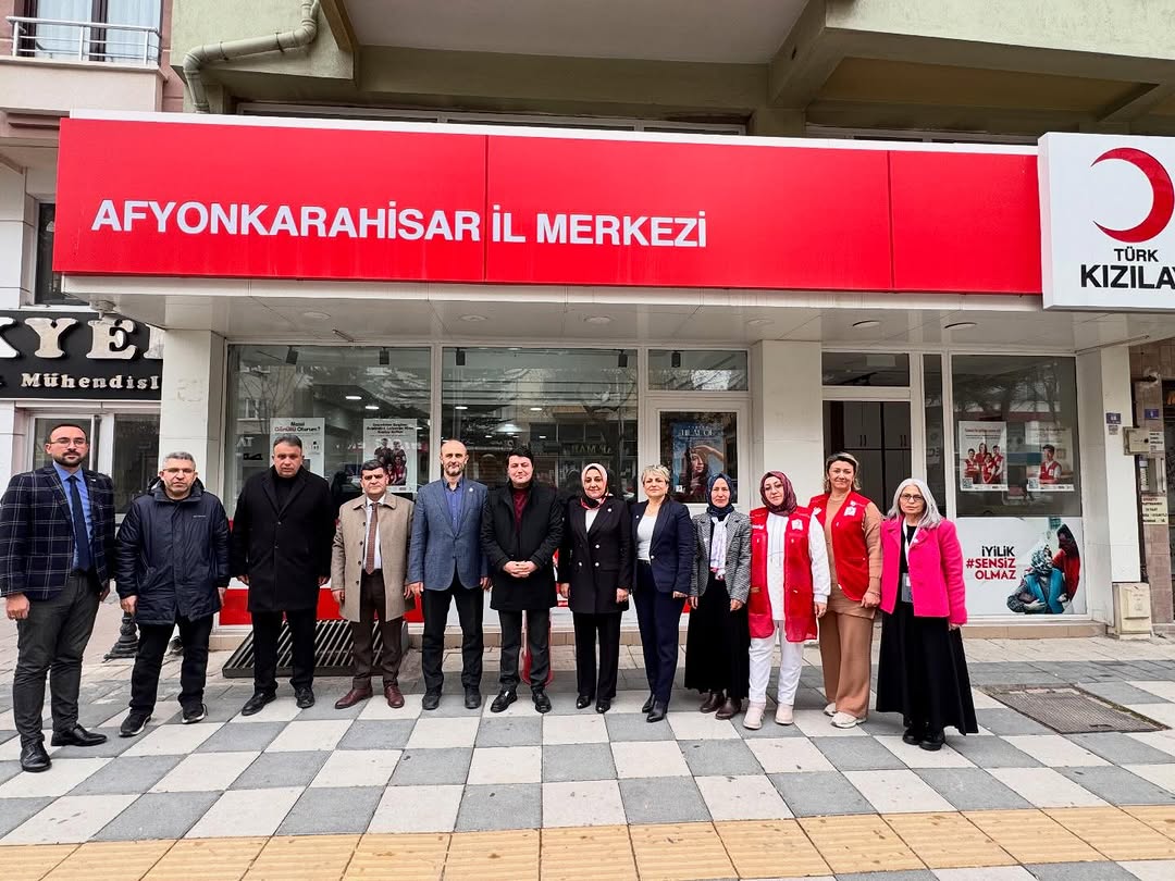Türk Kızılay Afyonkarahisar İl Merkezi Ziyaretçilerini Ağırladı