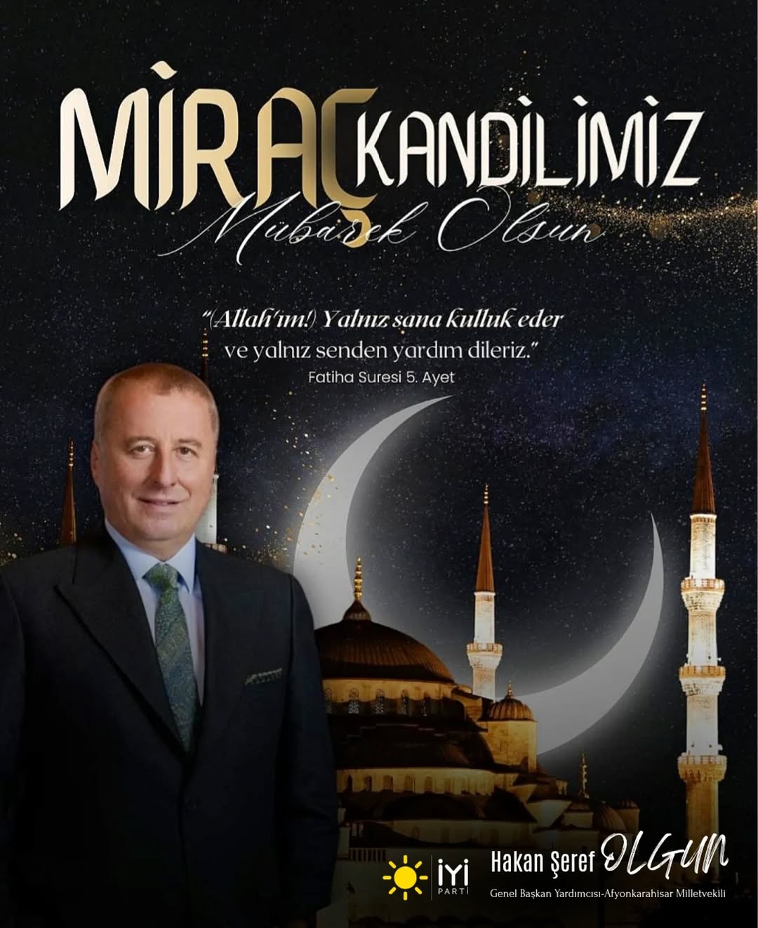 Miraç Kandilimiz Mübarek Olsun