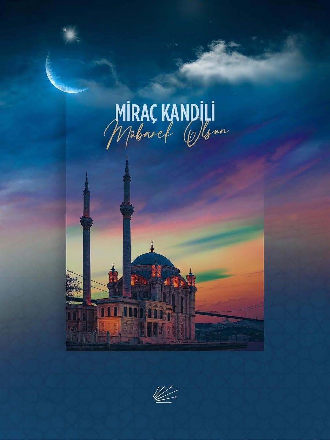 CHP Afyonkarahisar İl Başkanlığı'ndan Miraç Kandili Mesajı