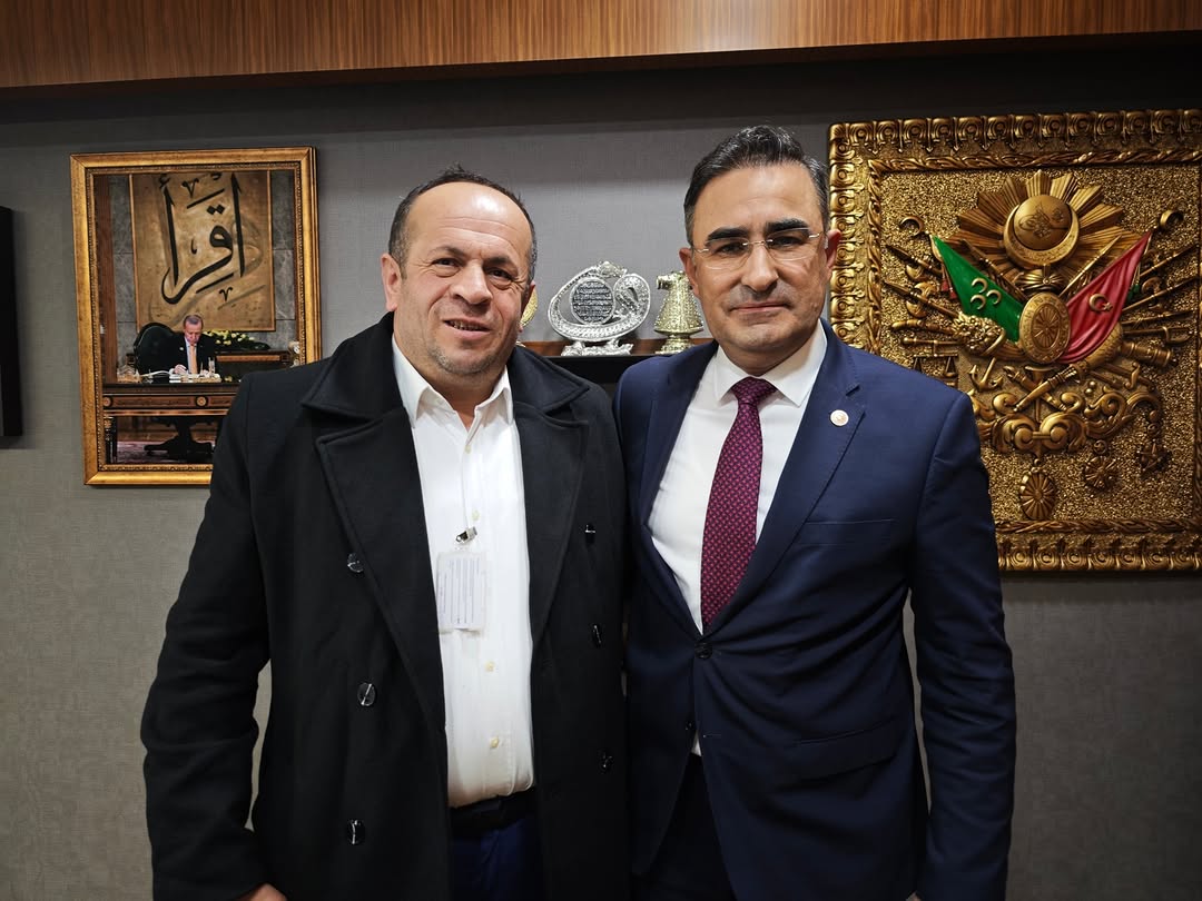 Ak Parti Milletvekili Hasan Arslan, İsmet Güven'i Gazi Meclisinde Ağırladı