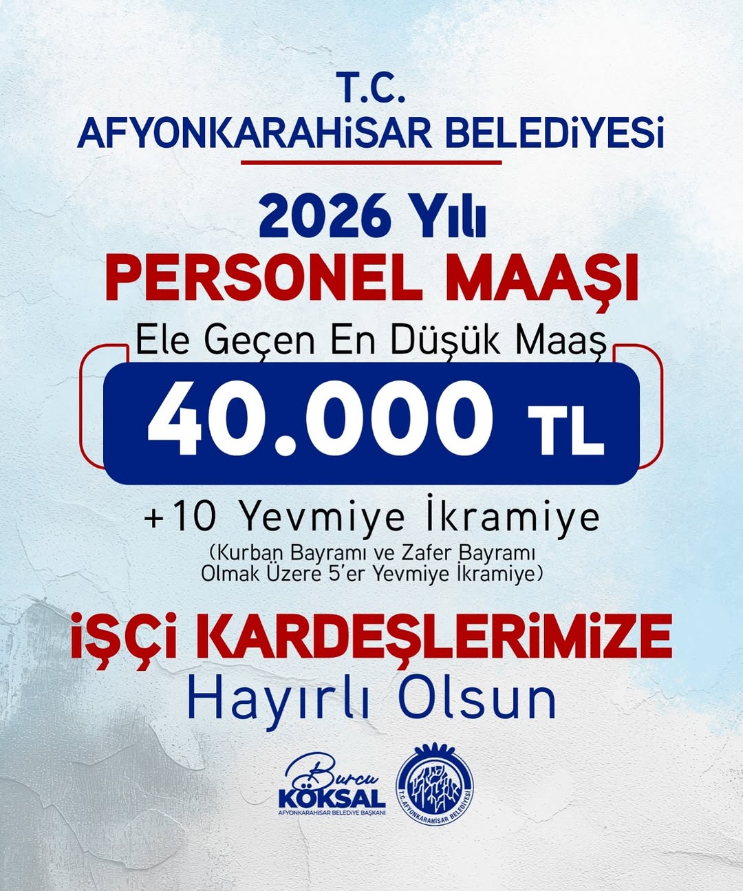Afyonkarahisar Belediye Başkanı Burcu Köksal'dan Açıklama: Belediye Ailemize Hayırlı, Uğurlu Olsun