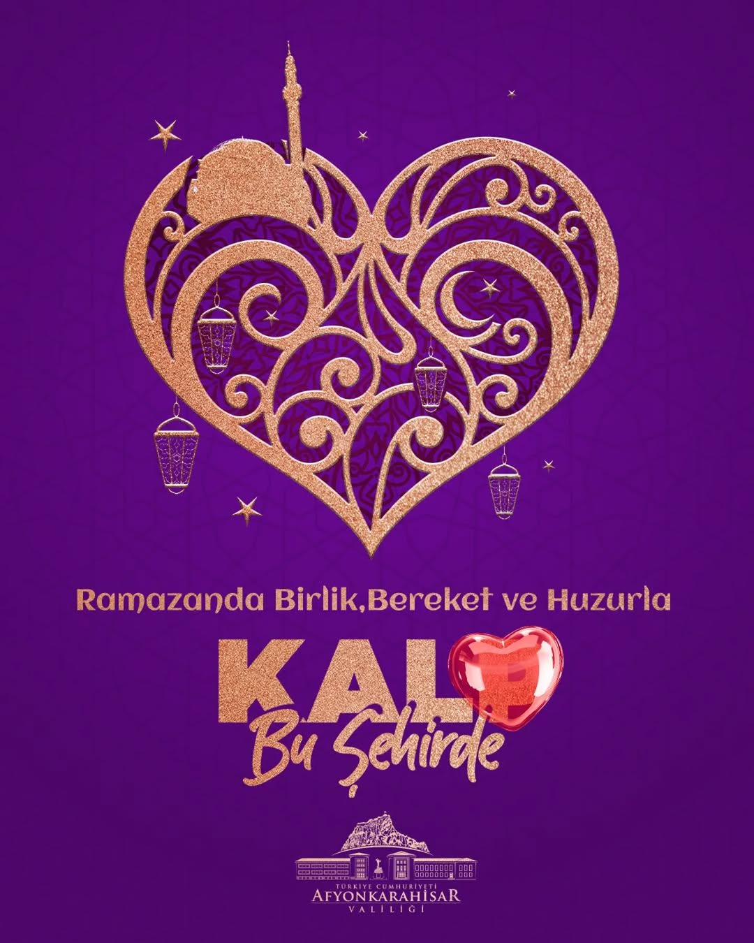 Afyonkarahisar Valisi Doç. Dr. Kübra Güran Yiğitbaşı'nın Ramazan Mesajı