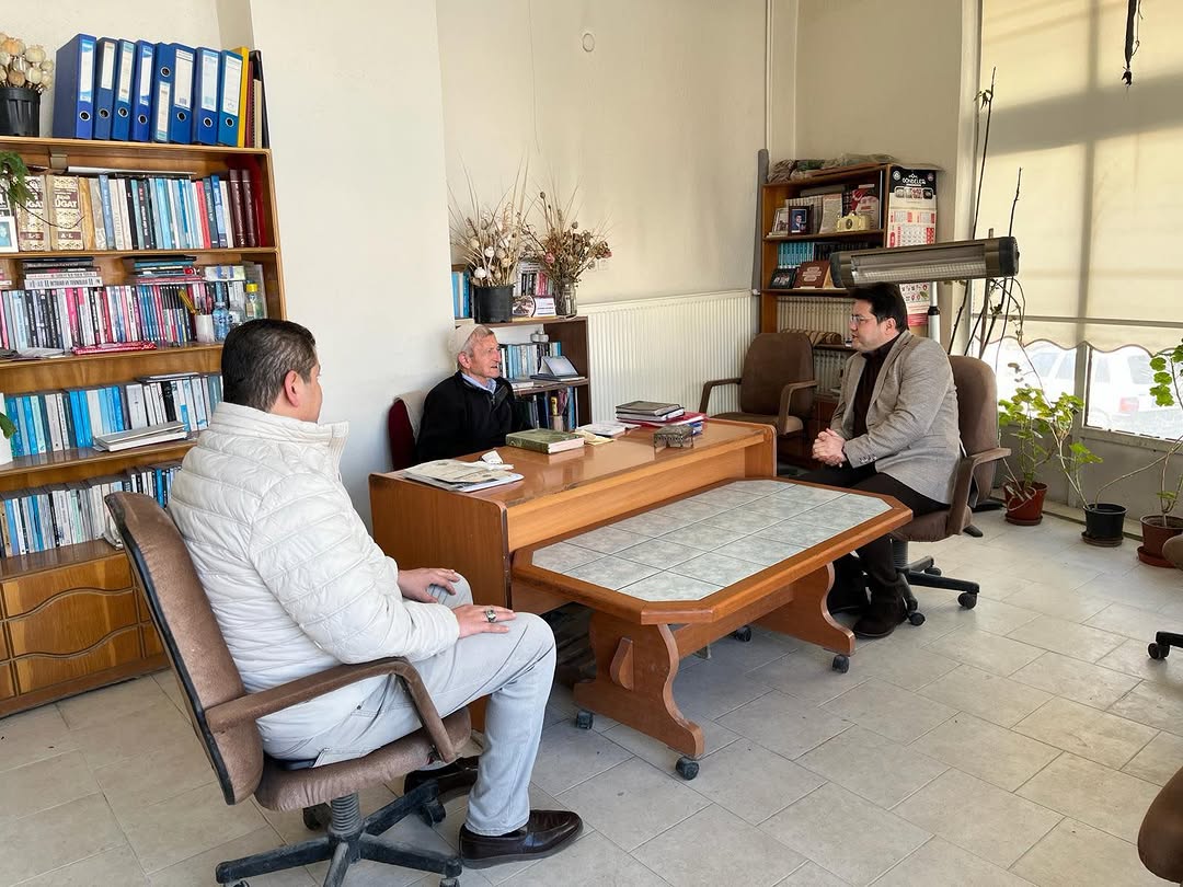 Ethem Kelekçi'yi Ziyaret Ederek Tecrübelerinden Faydalandık