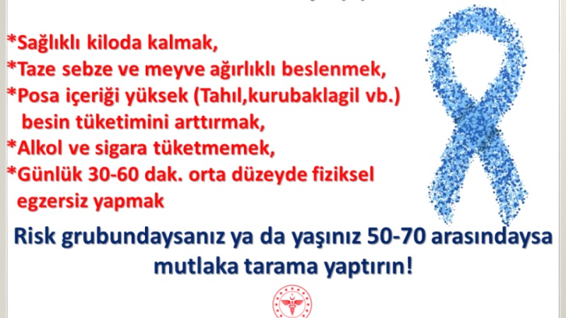 Afyonkarahisar İl Sağlık Müdürlüğü'nden Kolon Kanseri Taraması Açıklaması