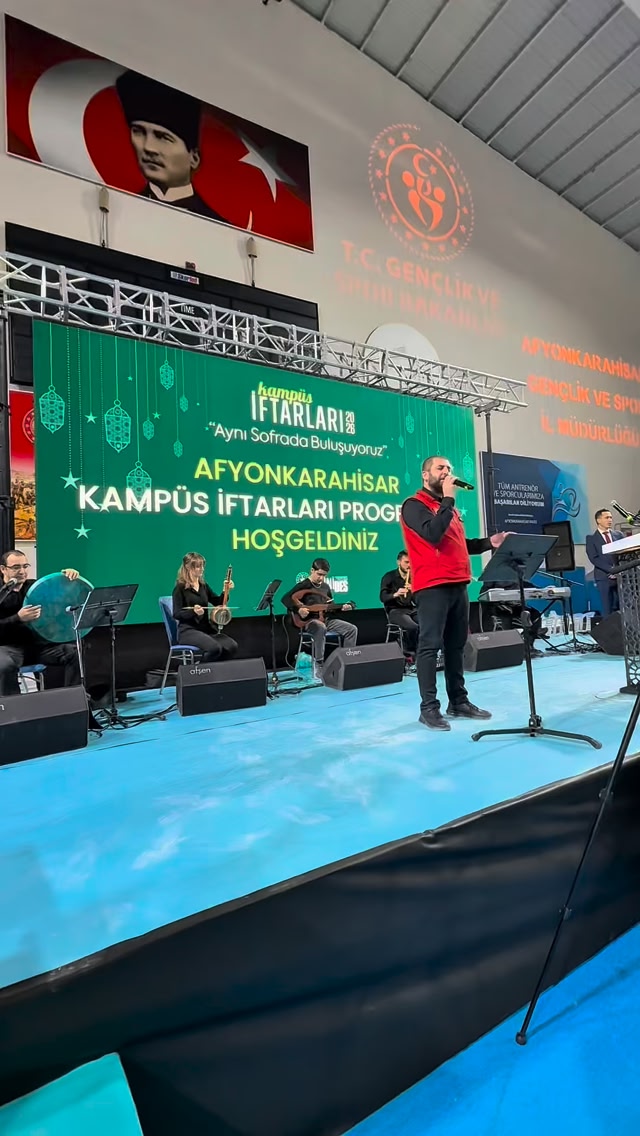 Afyonkarahisar Gençlik ve Spor İl Müdürlüğü'nden Kampüs İftarları Programı