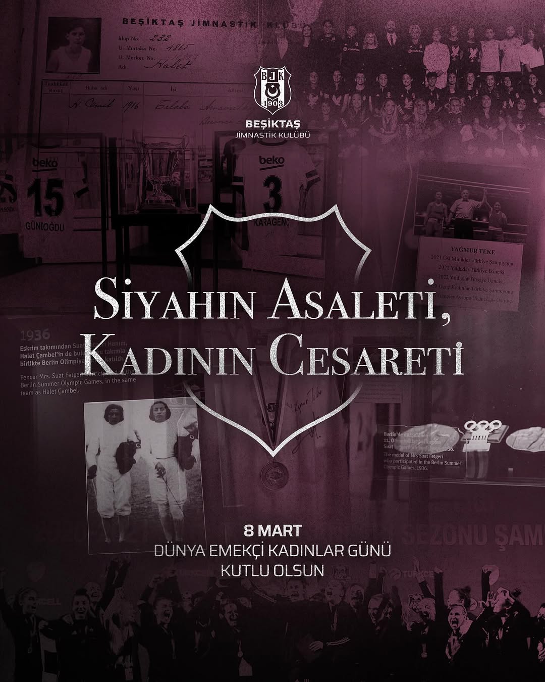 Kadınlar Günü Kutlaması: Siyahın Asaleti, Kadının Cesareti